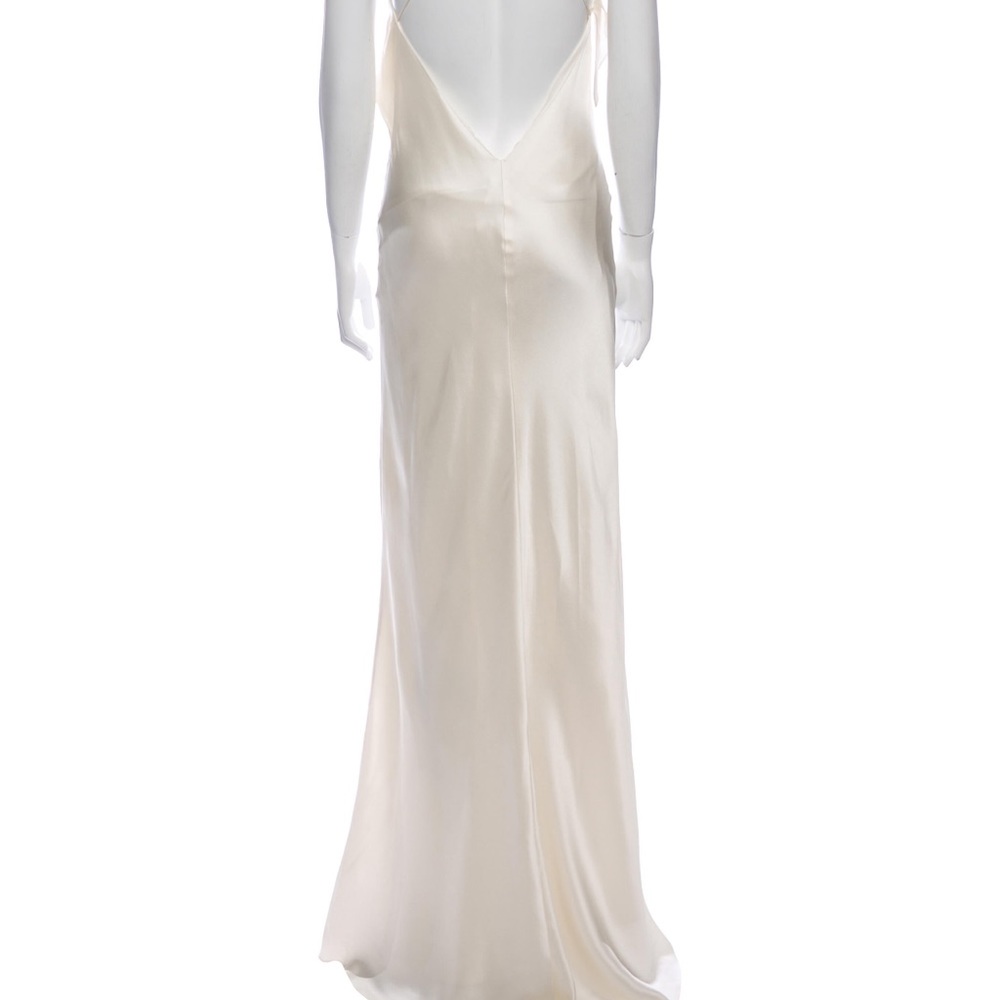 Michelle Mason 100% silk gown brand new with tags